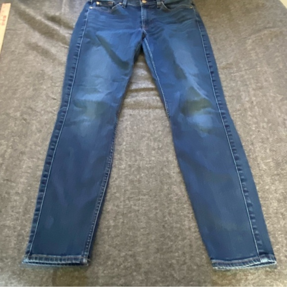 7 For All ManKind Jeans Women’s Size 28 Ankle Blue Dark Wash